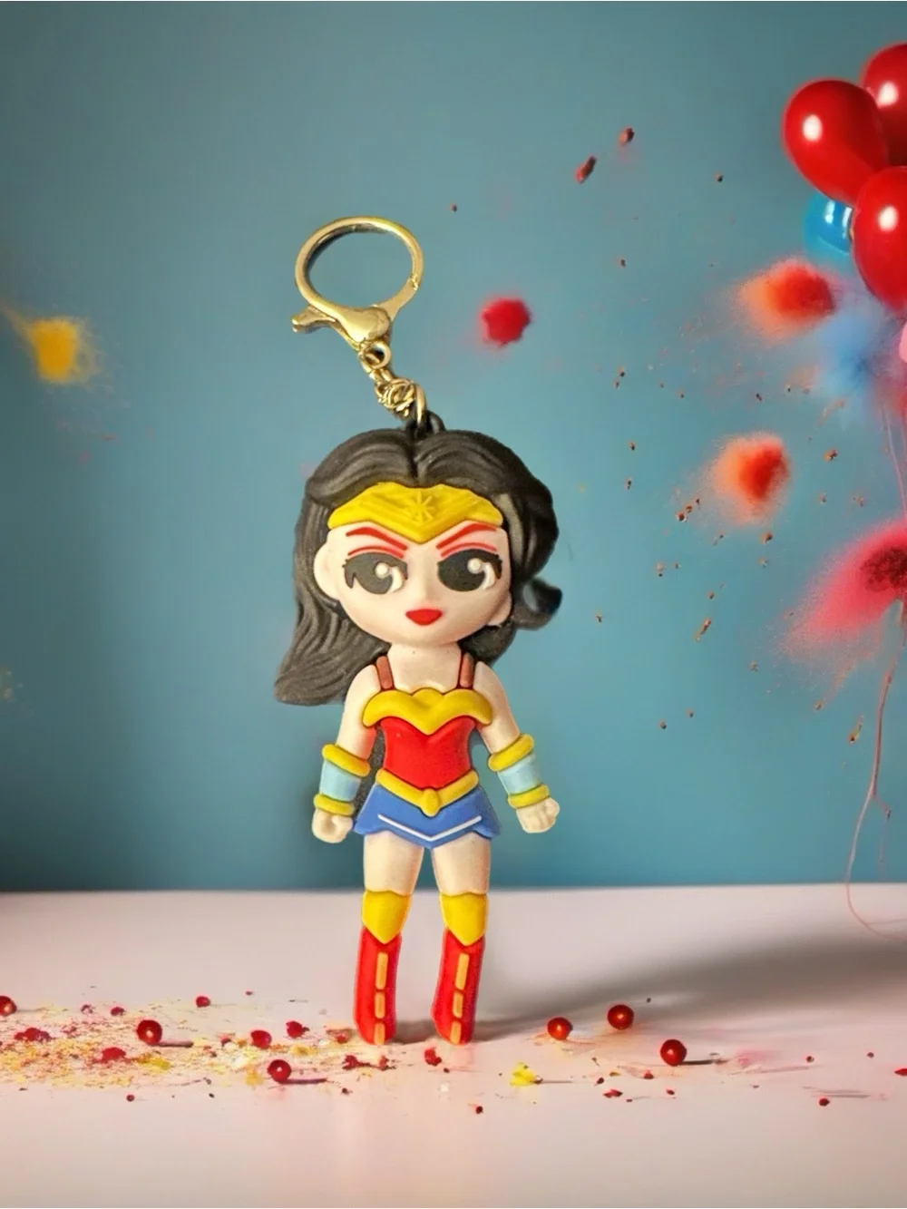 Wonder Woman Inspired Keychain